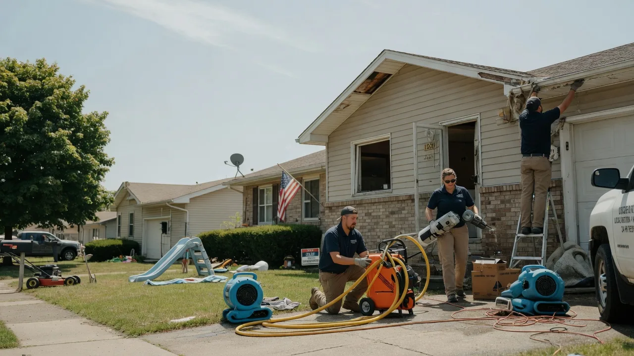 Water Damage Restoration in South Bend, TX near me